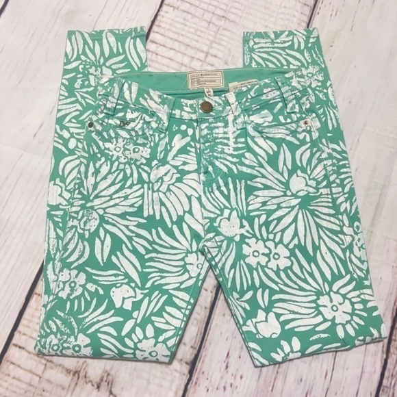 Current/Elliott Denim - DVF x Current Elliot Graphic Classic fit skinny Jeans size 25 NWT